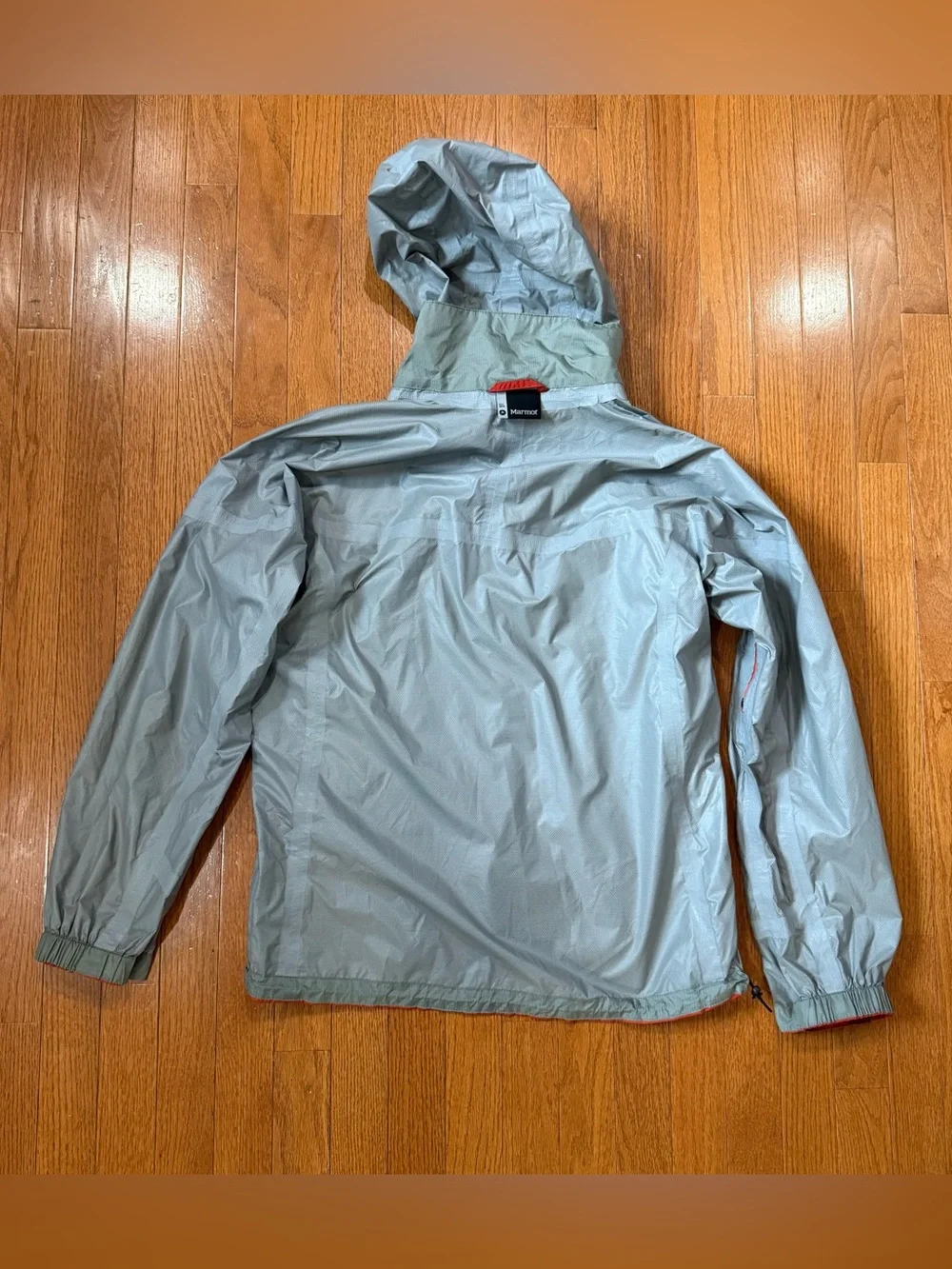 Marmot Men’s Small PreCip Rain Jacket Waterproof Hooded Shell Vented Coat Zip